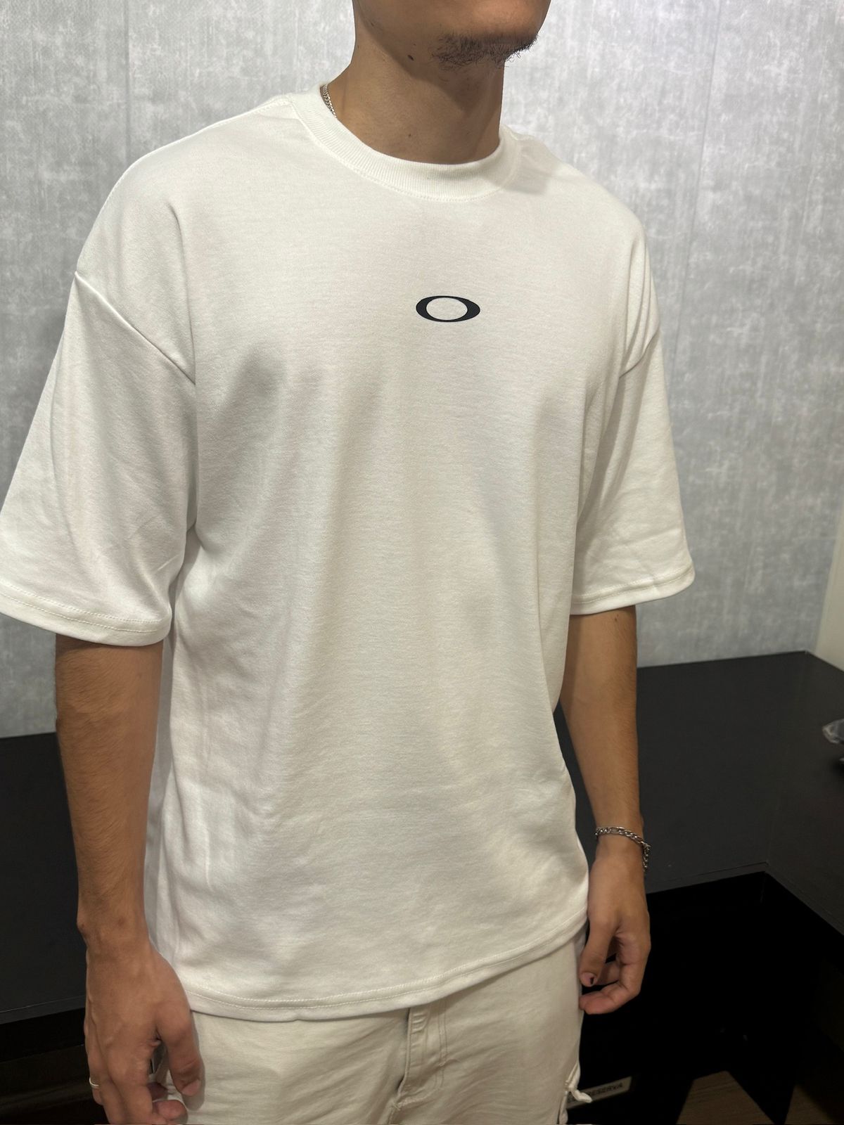 Camiseta Oversized Icon Offwhite