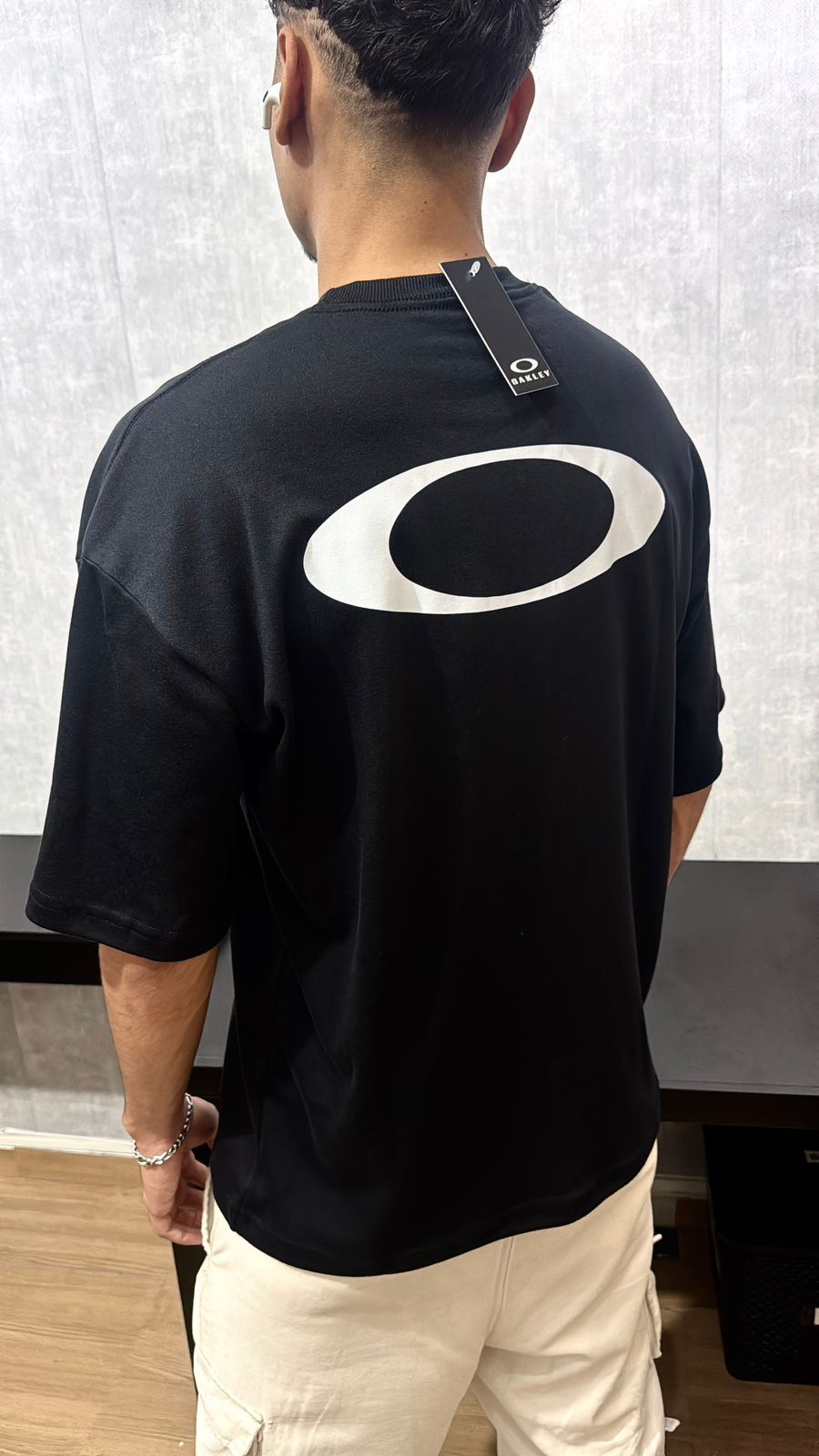 Camiseta Oversized Icon Preto